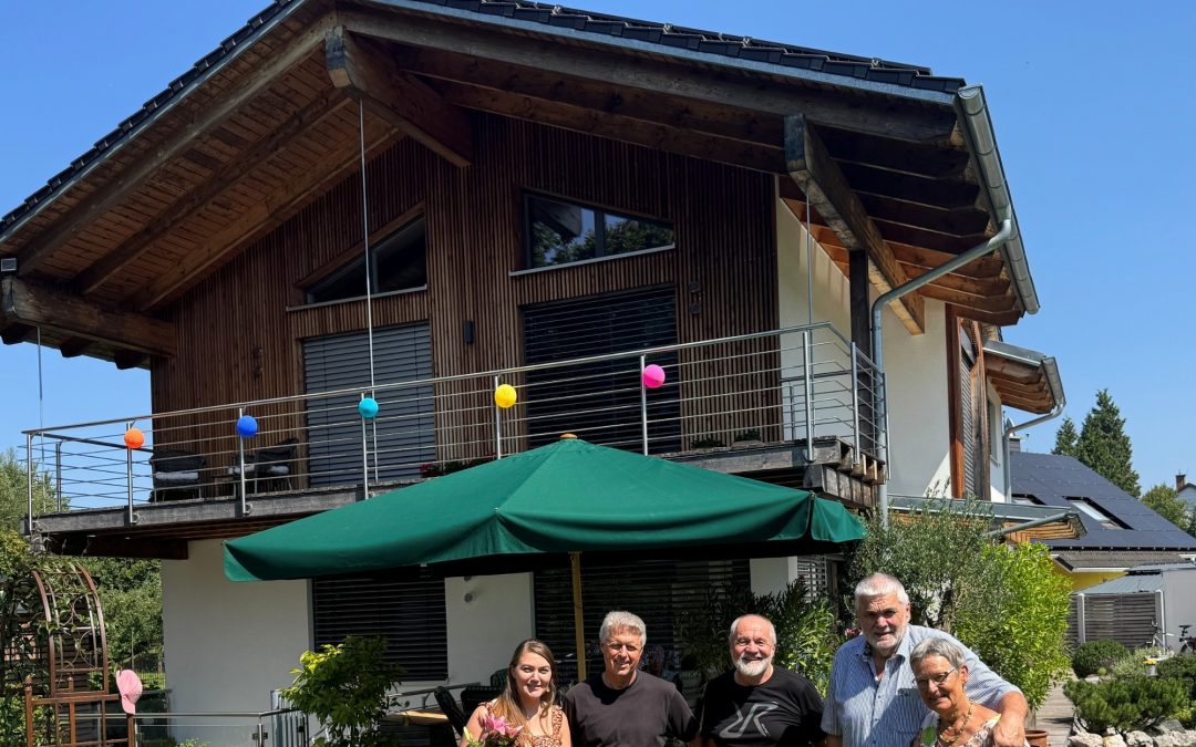 Hausgeburtstag mit Herz